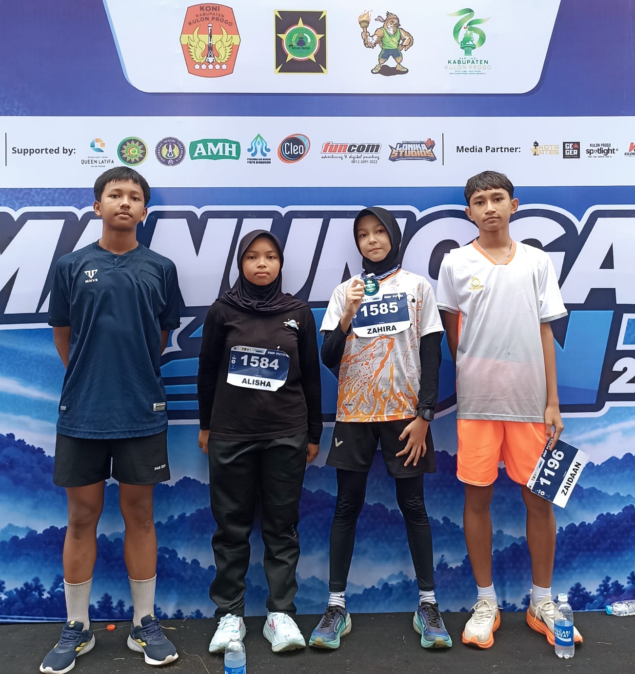 MTsN 6 Kulon Progo Kirim 5 Murid di Manunggal Run 2026